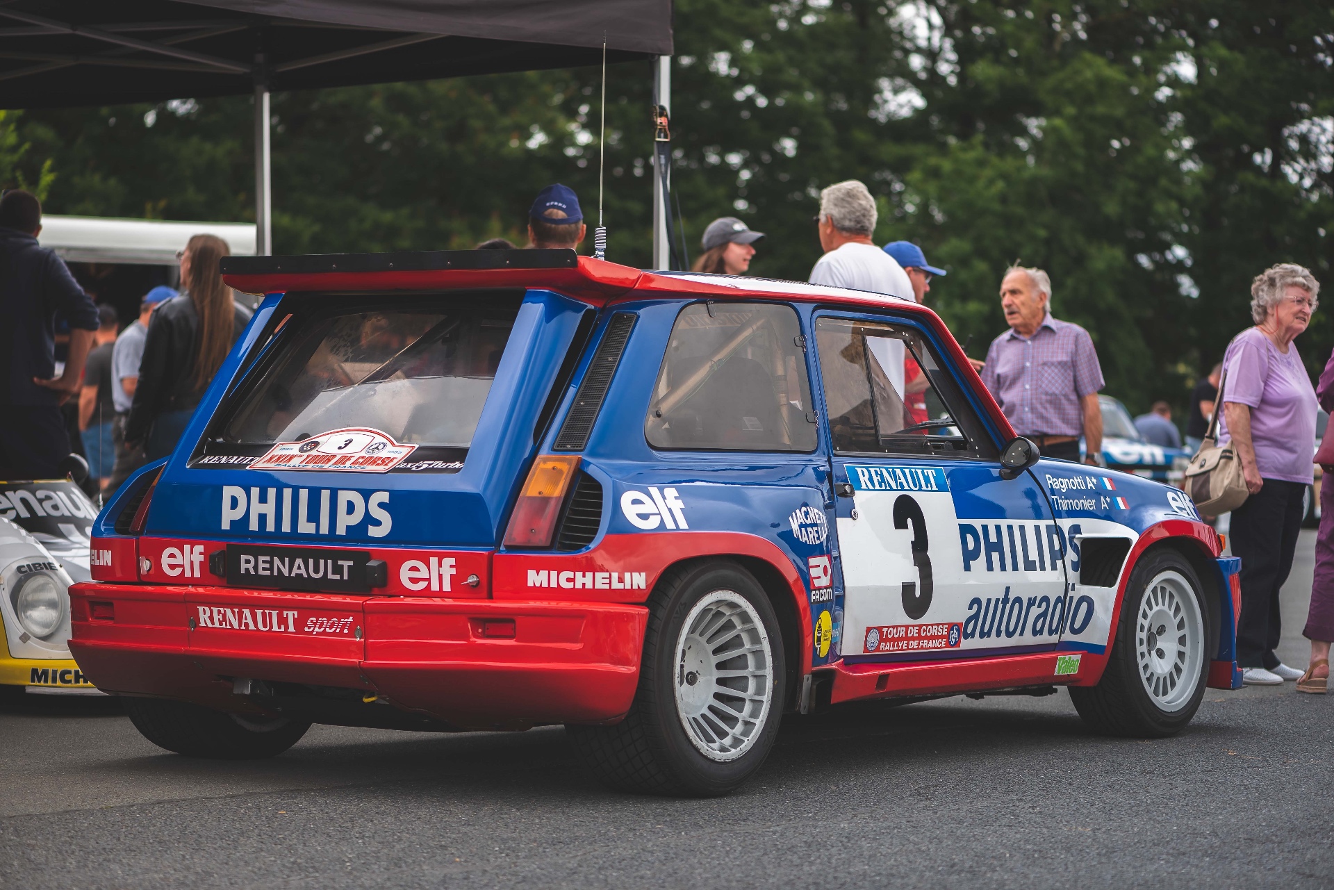 Renault 5 Maxi Turbo Philips, profil complet sur la piste