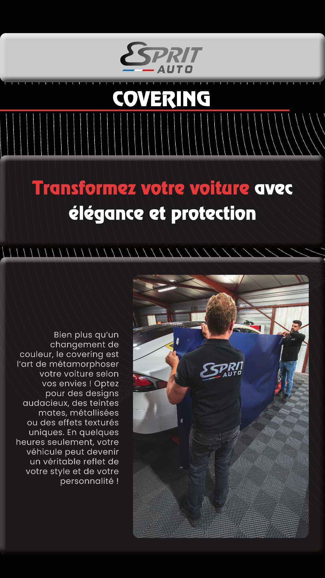 Fiche Esprit Auto — Covering