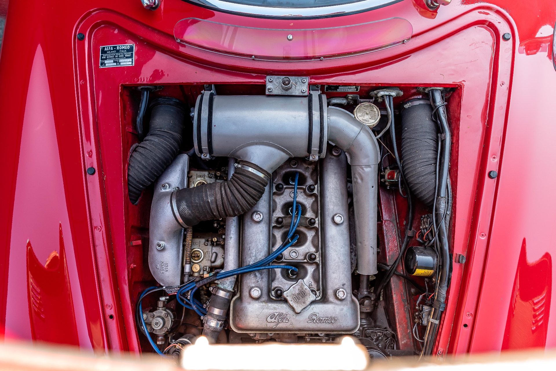 Moteur bialbero Alfa Romeo, quatre cylindres 1300