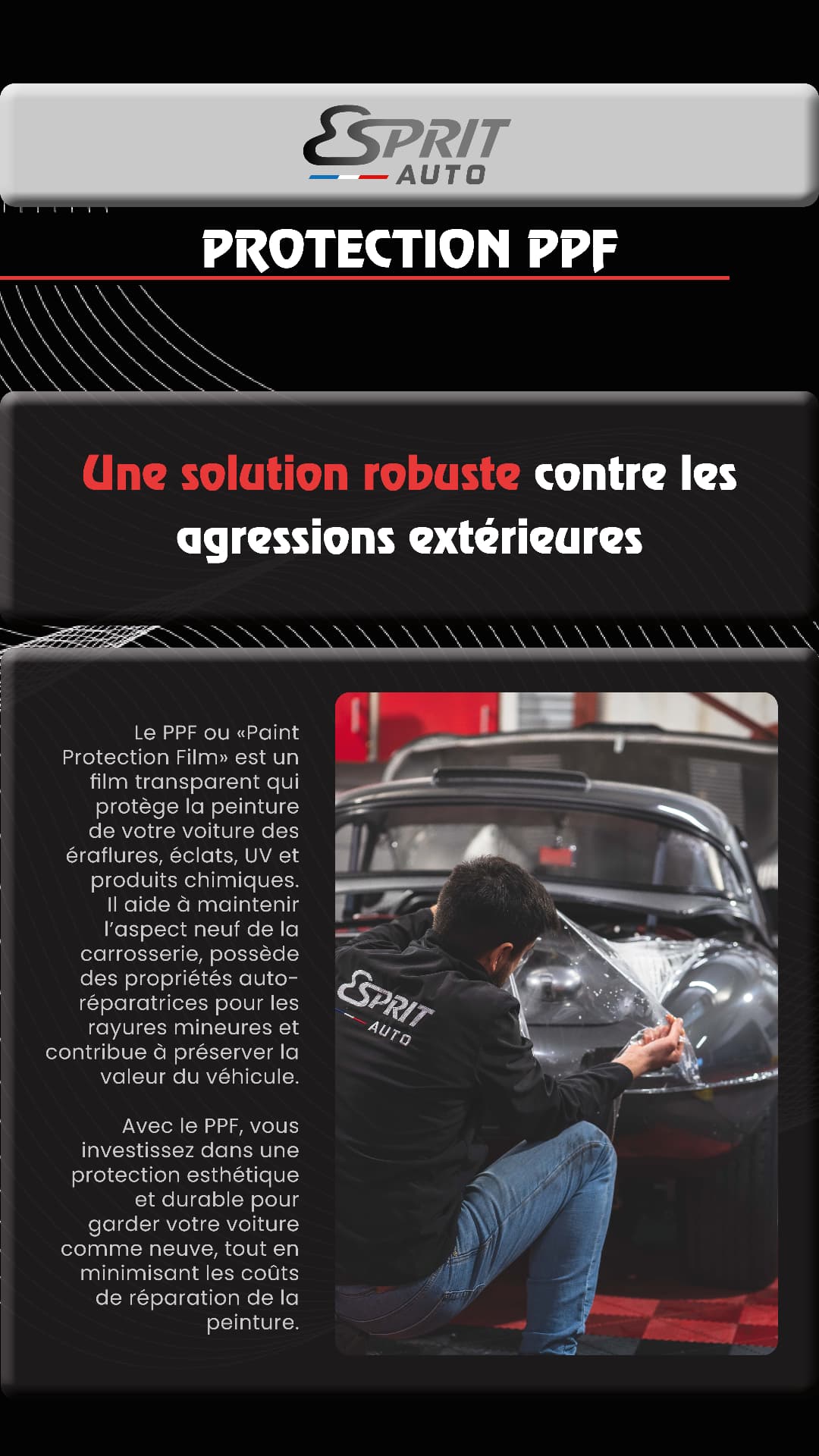 Fiche Esprit Auto — Protection PPF